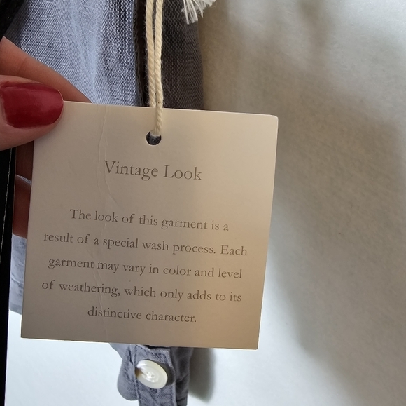 Nicole Miller Vintage Look Linen Blend Gray Shorts Women's Size 10 NWT - Picture 9 of 11